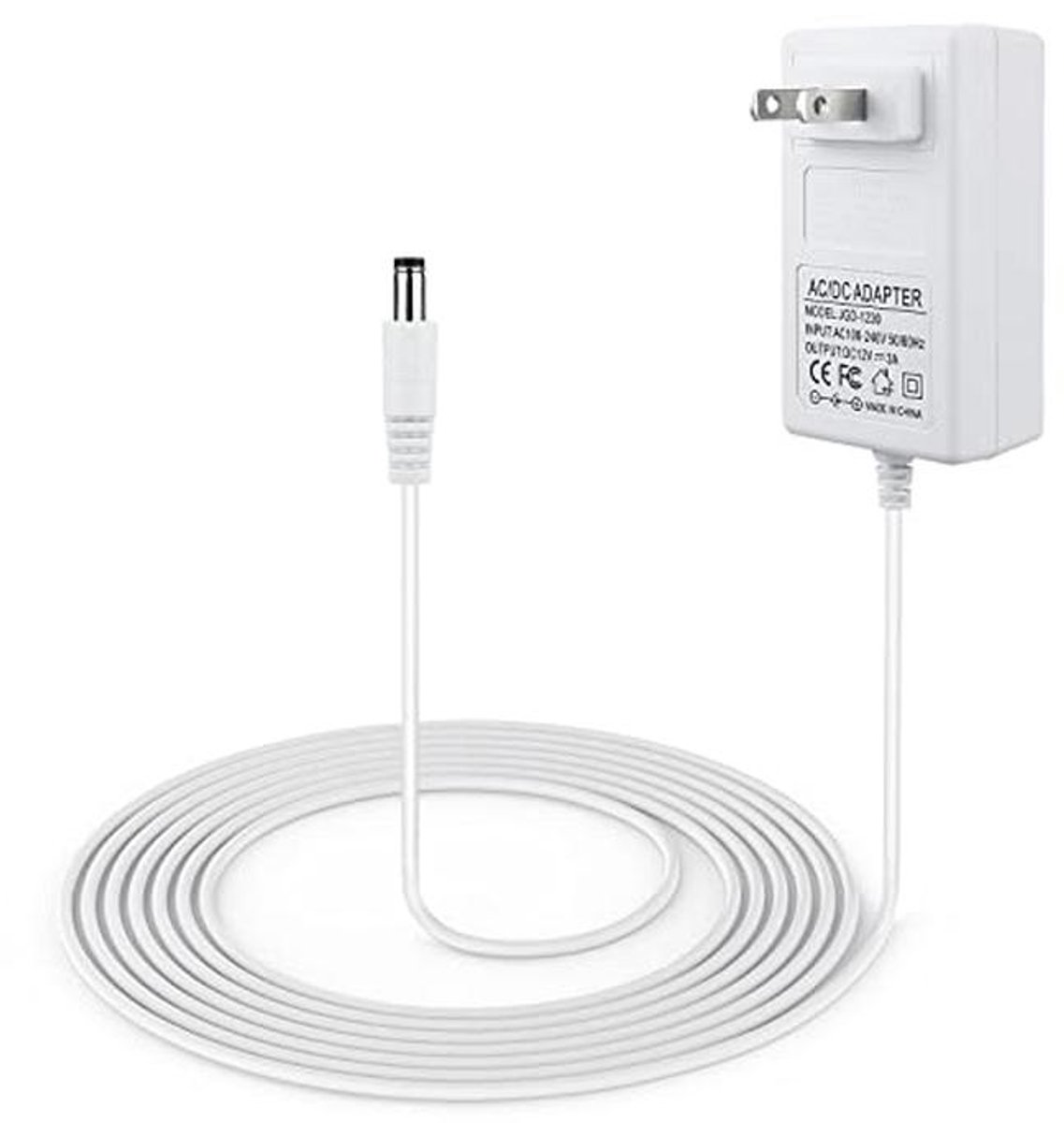 3 m stroomkabel voor 12 V 3 A babyapparatuur