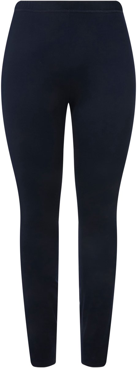 Ulla Popken - Dames - Functionele ski-legging sneldrogend extra warm - Marine - Maat 46+