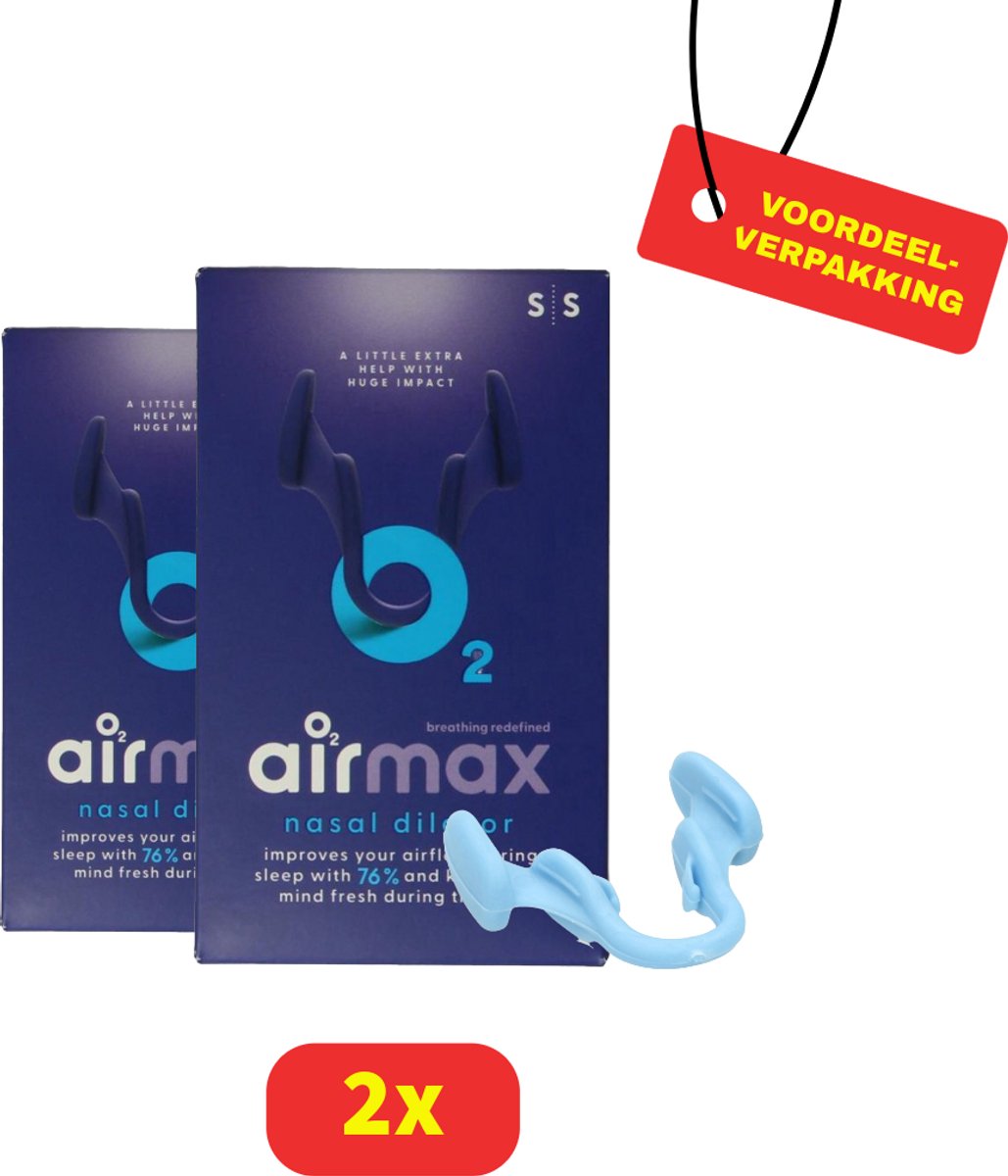 Airmax Neusspreiders - Voor een Betere Slaap - Anti Snurk - 2 x 2-pack - Voordeelverpakking