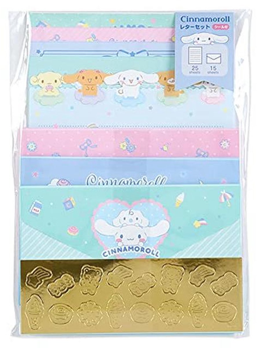 Cinnamoroll & Melk Letter Set