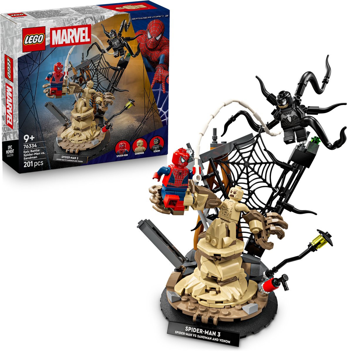 LEGO Marvel Ultieme Strijd: Spider-Man vs. Sandman Bouwpakket - 76334 – foto 2