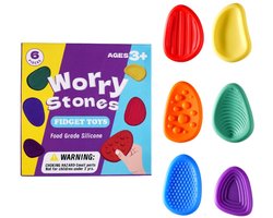 Sensorisch speelgoed set van 6 - Voor focus en rust - Ideaal voor onderwijs en zorg - Ondersteunt bij o.a. autisme/ADHD - Voor kind en volwassene - Leuk als cadeau voor jongens/meisjes - 6-delige set