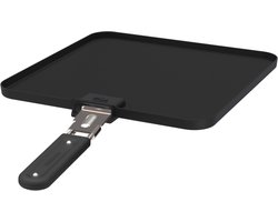 CADAC Dometic - Van Cook Flat Plate - Bakplaat met afneembare handgreep en GreenGrill coating, een keramische, PFAS-vrije coating