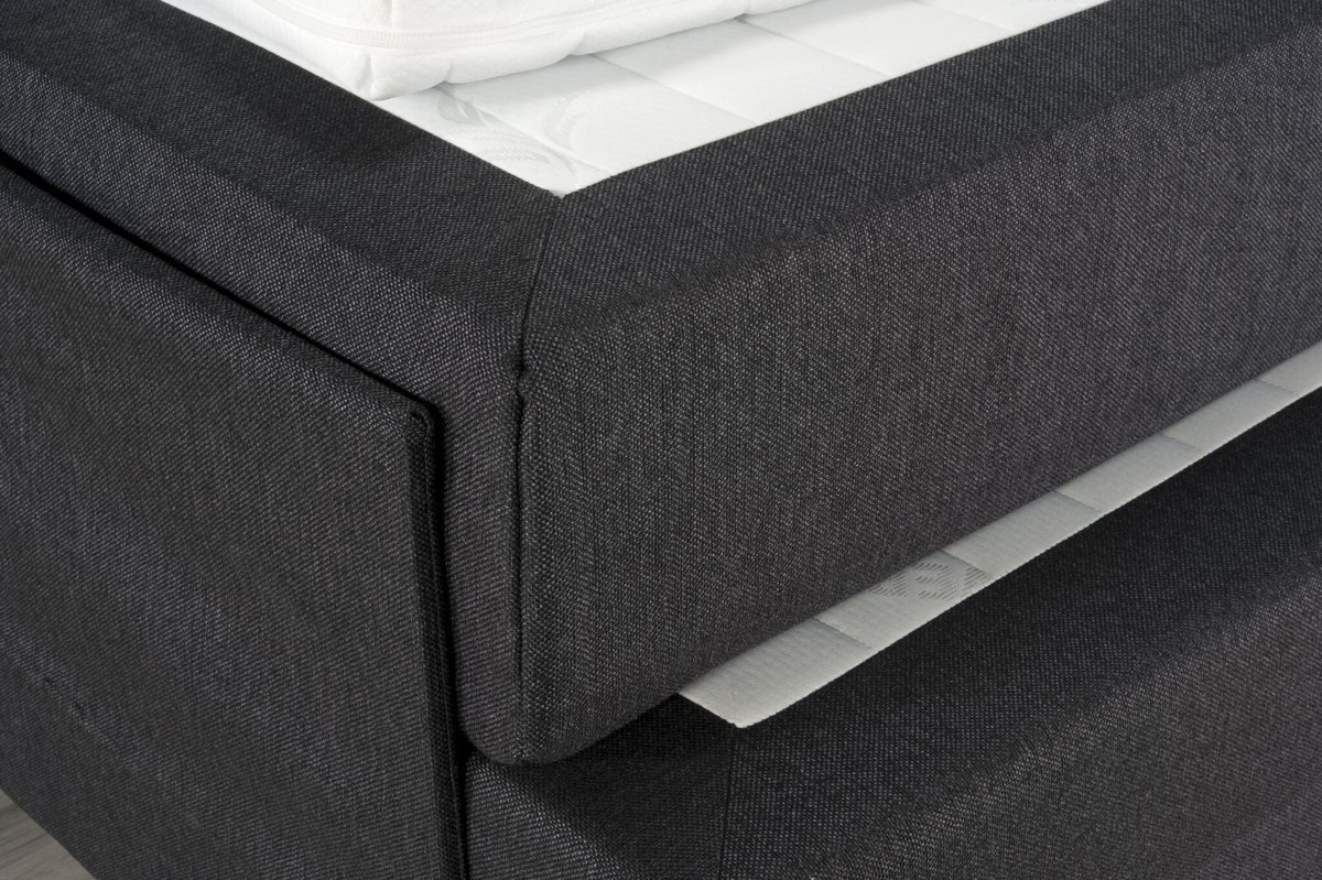 Uitgeslapen Fiene Elektrische Boxspring 160x200 cm Pocketvering Beige - afbeelding 2