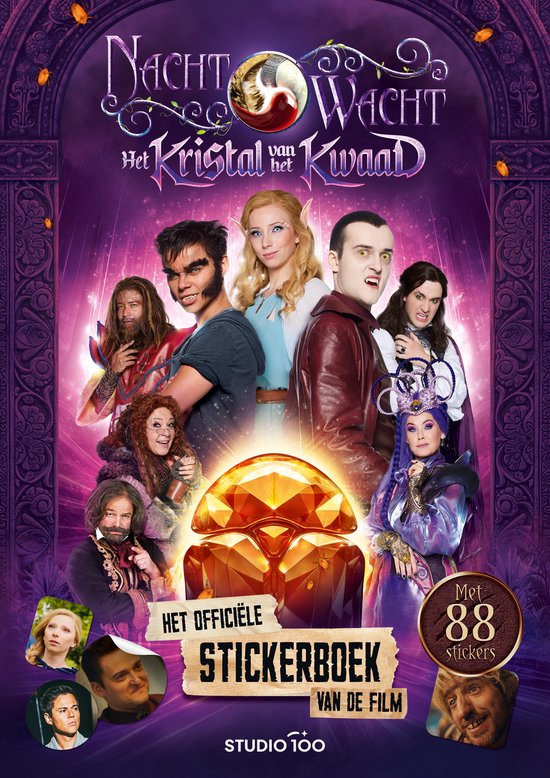 Nachtwacht - Stickerboek - Stickerboek film - Het kristal van het kwaad