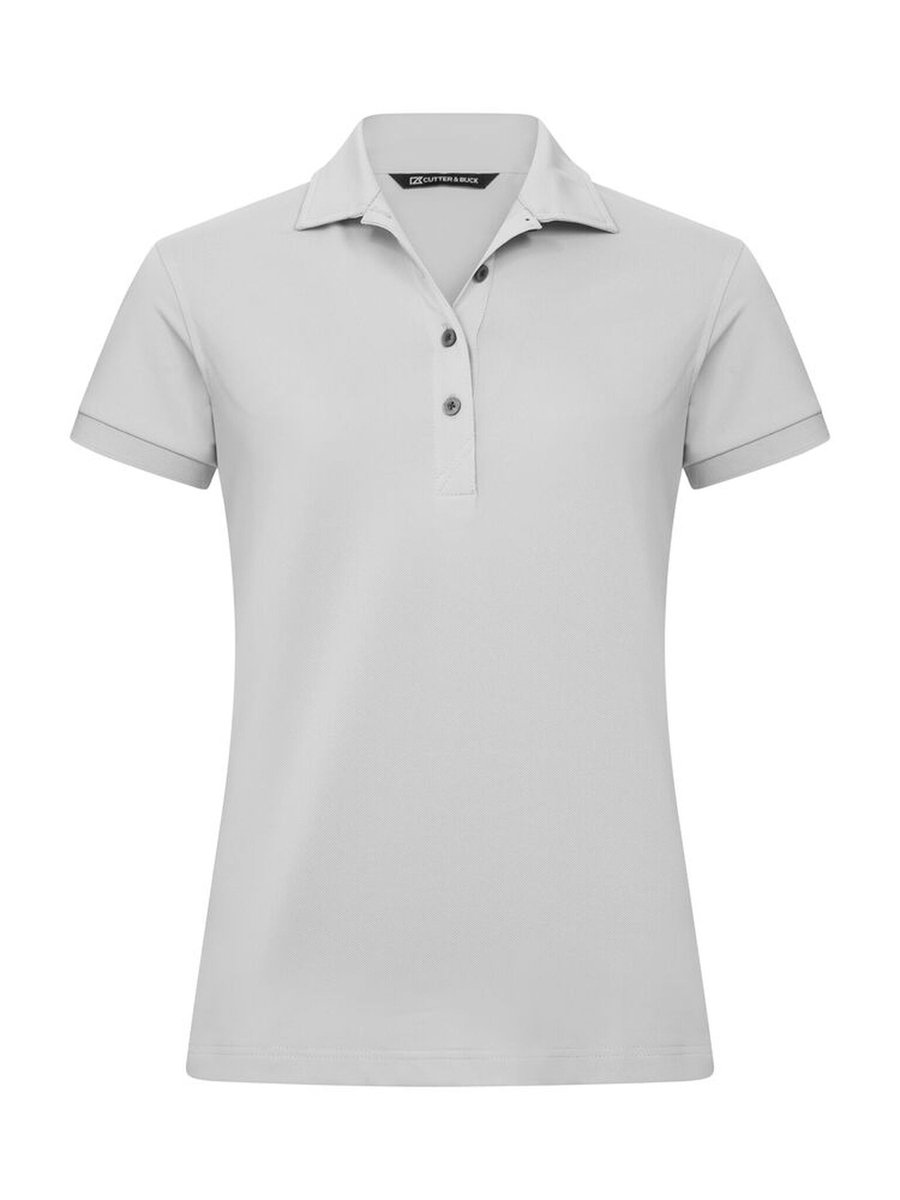 Cutter & Buck Virtue Eco Polo Solid Dames 354435 - Zilver - M