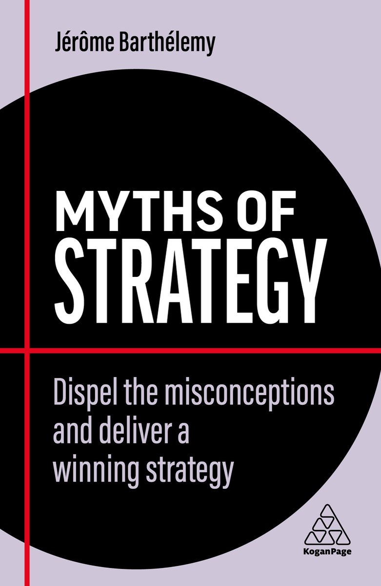 Omslag van Business Myths series- Myths of Strategy