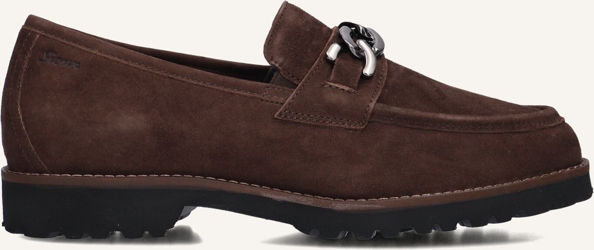 SIOUX Meredith Loafers Dames - Instappers - Bruin - Maat 41,5