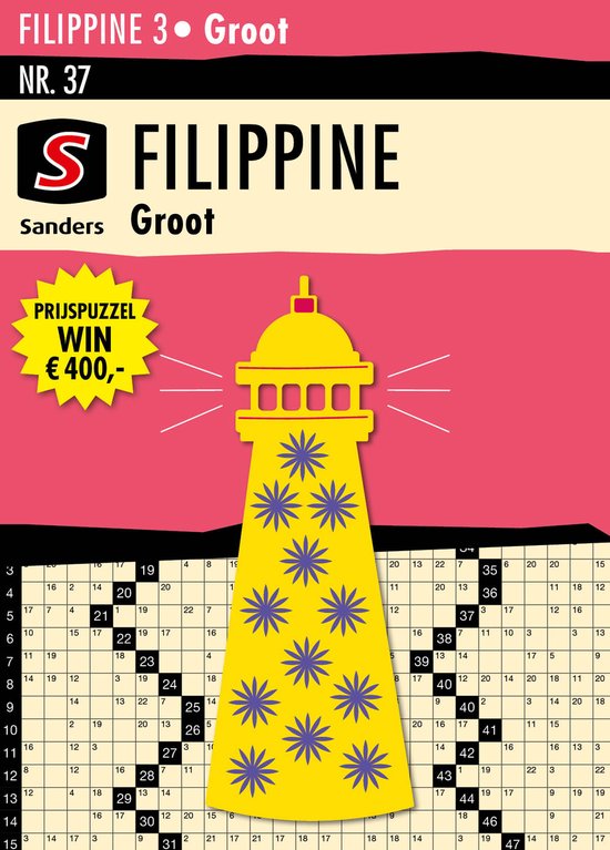 Sanders Puzzelboek Filippine 3* Groot, editie 37