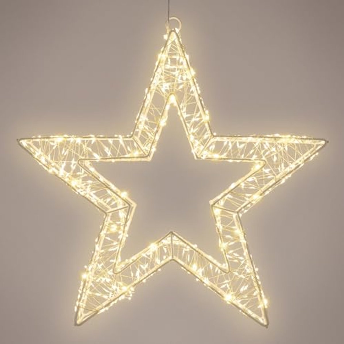 Verlichte Uil Luciana (batterij) koud wit 20 LED - Kerstverlichting