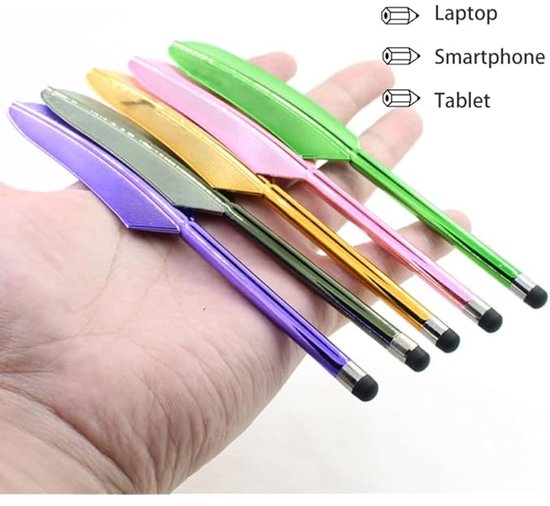 Vervangende S Pen, touchscreen-stylus, typepen Geschikt voor Samsung Galaxy Z Fold6, meerkleurige penpunt-stylus, compatibel met Kindle Fold5 tablet-smartphone - rood van Merkloos — afbeelding 2