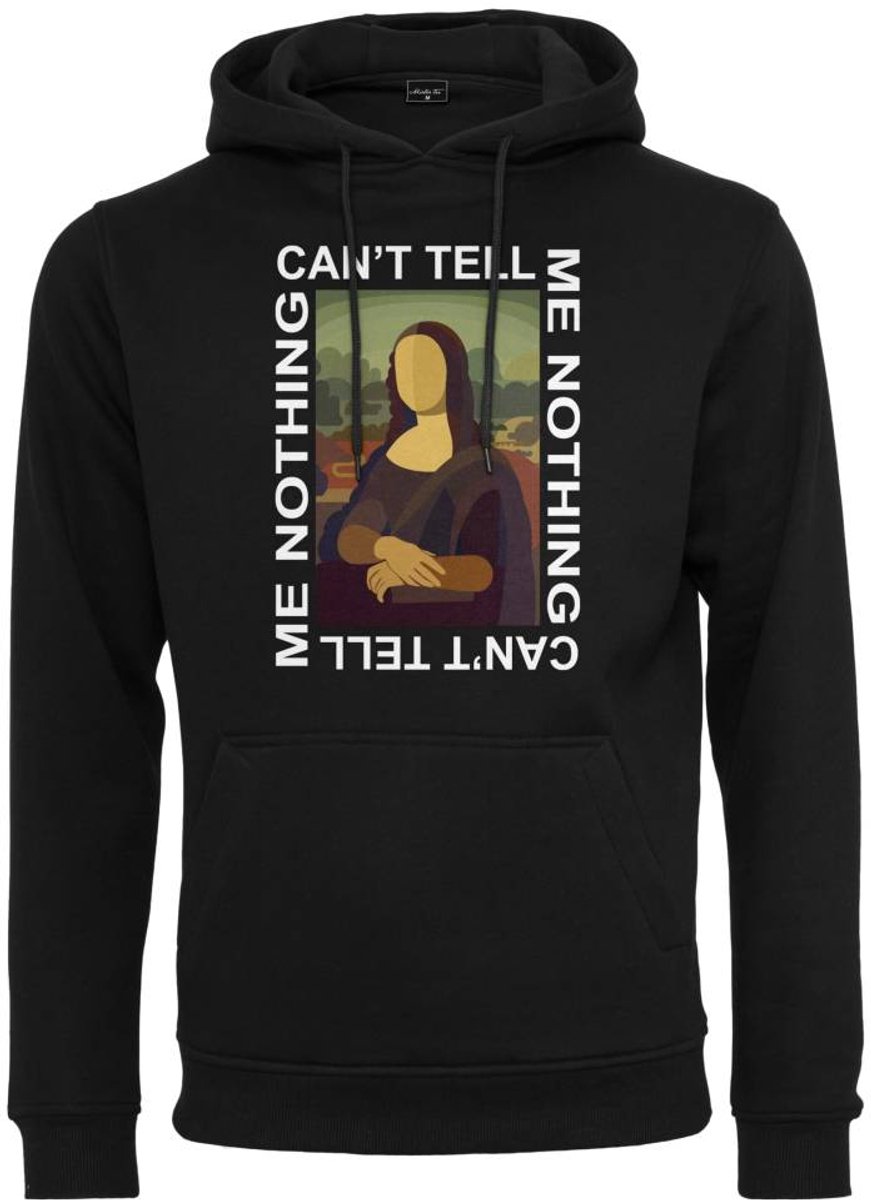 Mister Tee Can´t Tell Me Nothing Hoodie/trui S Zwart