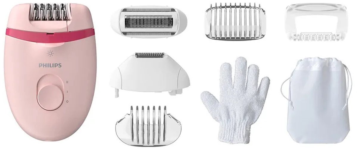 Philips Satinelle Essential BRE285/00 epilator Roze