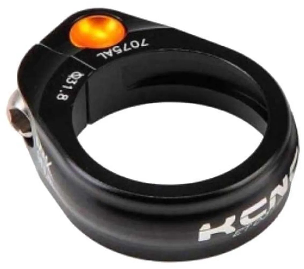 Kcnc Sc 9 Road Pro Zadelklem Zwart 31.8 mm