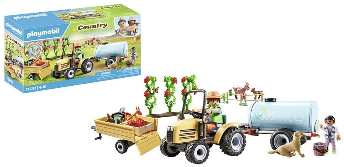 PLAYMOBIL Country Tractor met aanhanger en watertank - 71442 — afbeelding 16