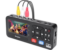 VHS Videorecorder & Speler – Videobanden Digitaliseren naar PC/USB – AV/HDMI Uit – Inclusief Kabels