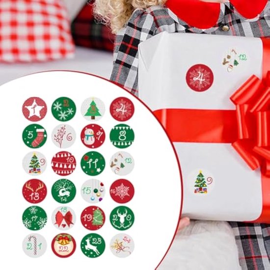 2 Stickers rond 50 mm fijne kerst en een gelukkig nieuwjaar goudfolie assorti - Kaarten en Kadootjes 2 Stickers rond 50 mm fijne kerst en een gelukkig nieuwjaar goudfolie assorti - Kaarten en Kadootjes