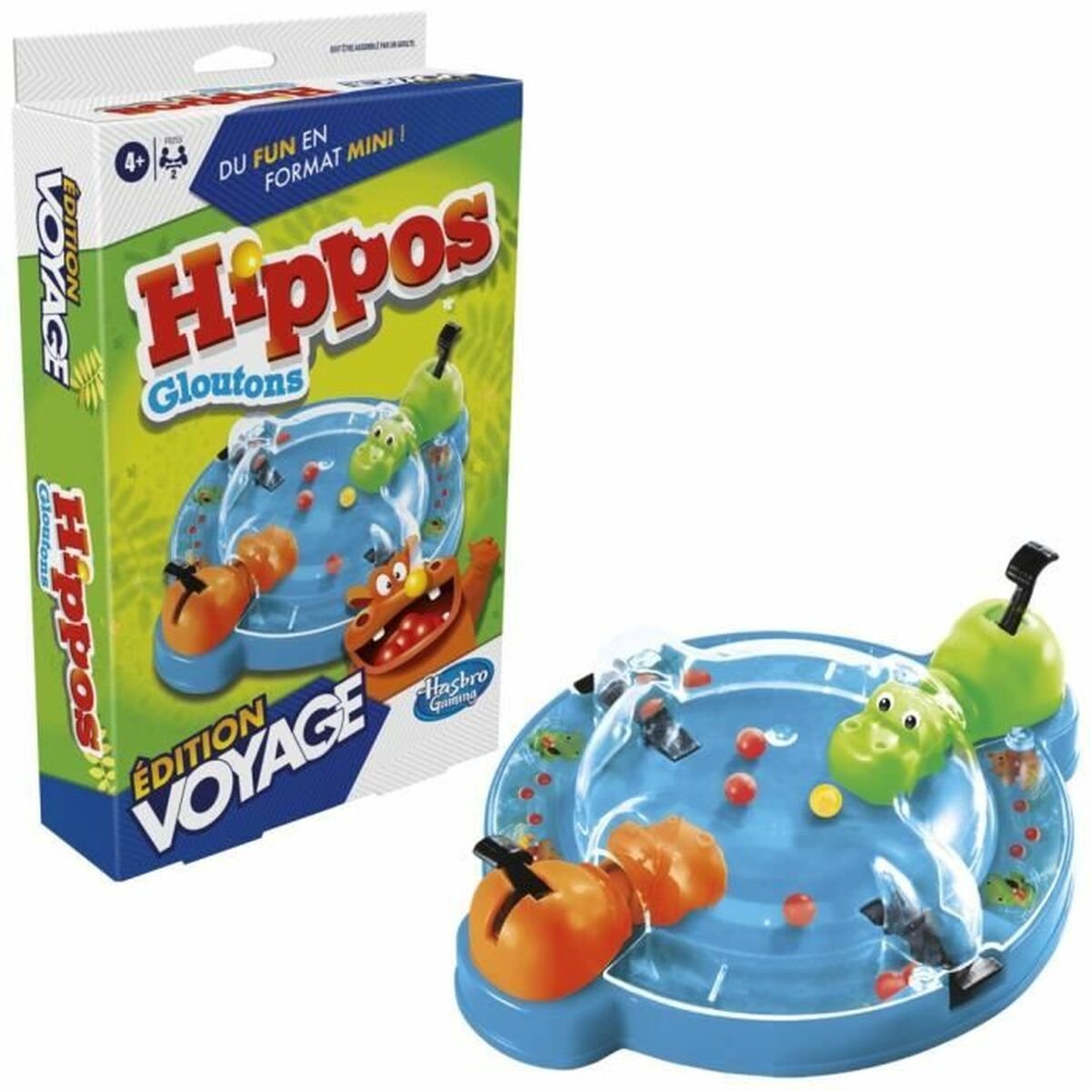 Hasbro Gaming Hippos Voyage