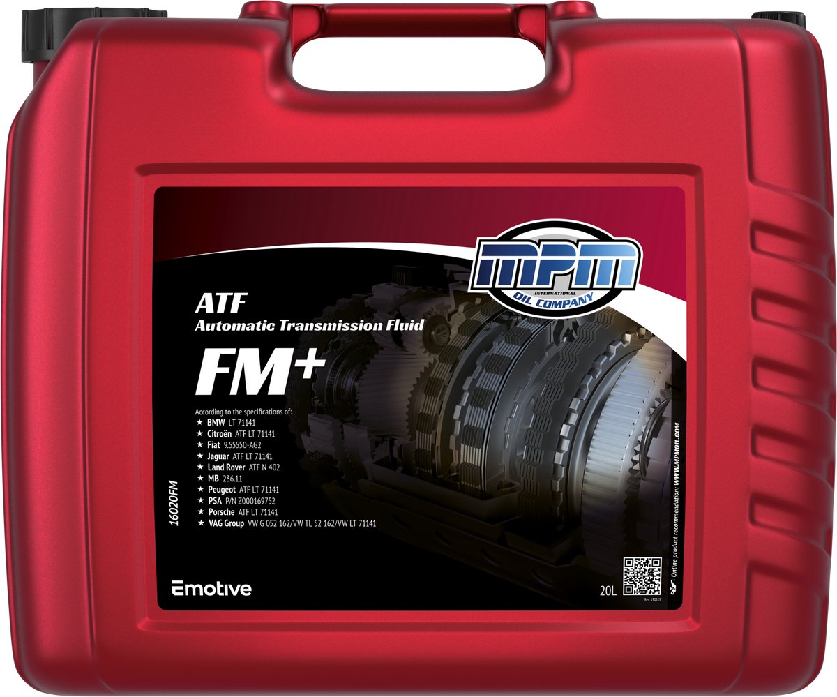 MPM Automatische versnellingsbakolie FM+ - 20 liter
