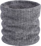 Écharpe tricotée Geweo pour femme - Cache-cou polaire pour homme - Écharpe chaude d'hiver - Douce - Unisexe - Grijs - Taille unique