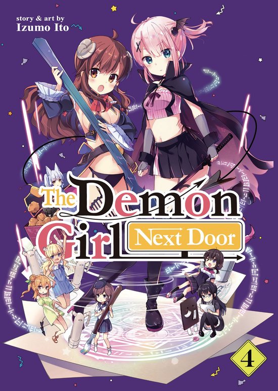 The Demon Girl Next Door 4 - The Demon Girl Next Door Vol. 4 - cover