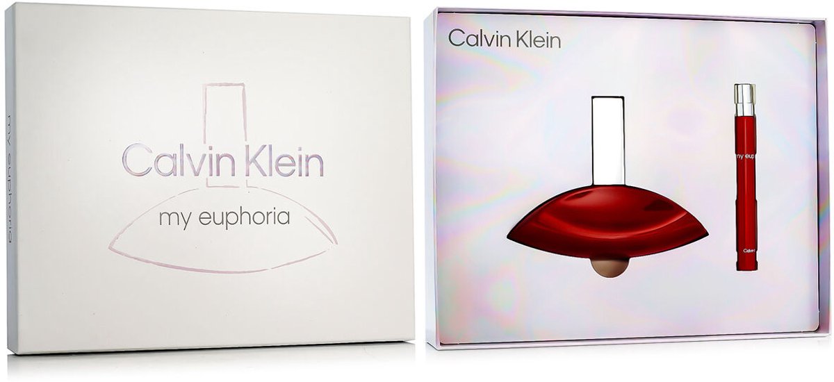 Parfumset voor Dames Calvin Klein EUPHORIA 2 Onderdelen