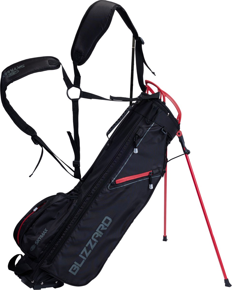Skymax Blizzard Standbag Zwart Rood