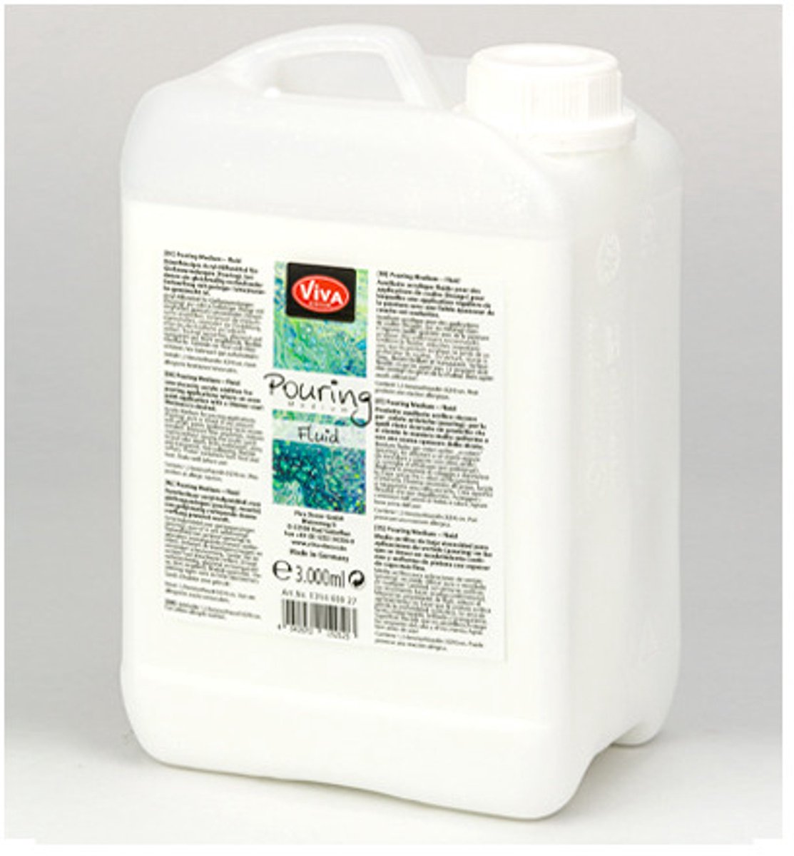 Pouring Medium Fluid 3.000 ml, Transparent