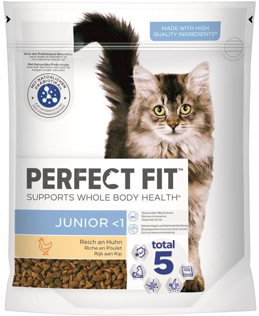 Perfect Fit Droogvoer Junior Kip 750 gr
