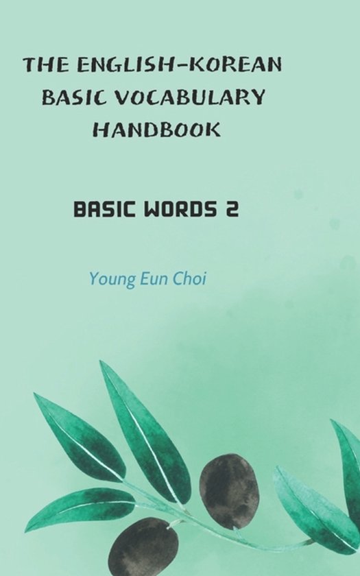 The English-Korean Basic Vocabulary Handbook - cover