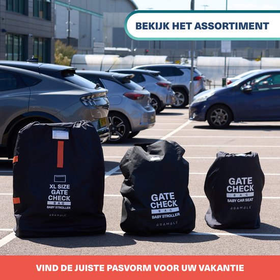 BRAMBLE - XL Kinderwagen Reistas - 120 x 60cm - Voor Vliegtuig van Merkloos — afbeelding 2