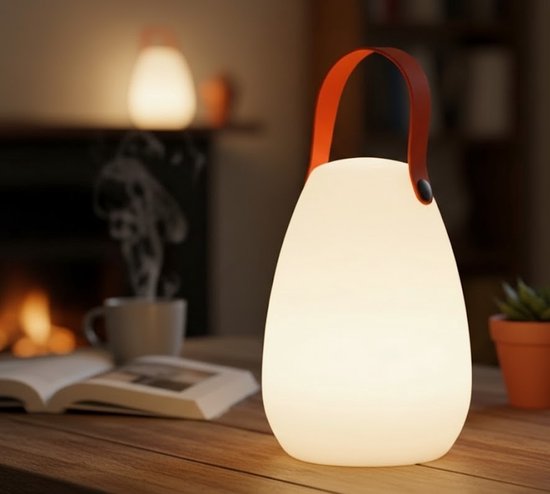 Human Comfort Cosy Florac - Tafellamp - Sfeerlamp Binnen & Buiten - Oplaadbaar - 3 Lichtstanden - IP44 Waterbestendig — afbeelding 2