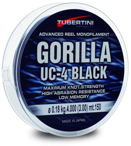 Tubertini Uc4 Monofilament 150 M Zwart 0.300 mm van Tubertini — afbeelding 2