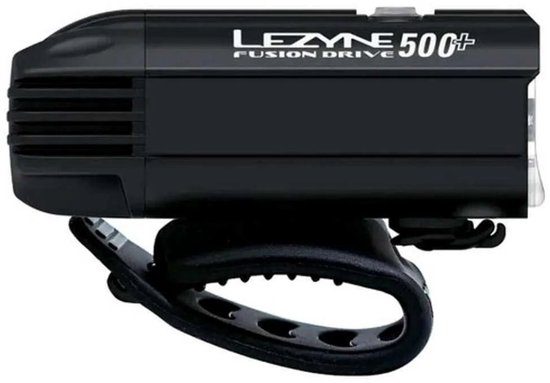 Lezyne Fusion Drive Pro 500+ Satin Voorlamp - Fietsverlichting - Voorlicht fiets - Fietslamp USB-C oplaadbaar - Waterdicht - 500 lumen - 6 standen - Zwart — afbeelding 2