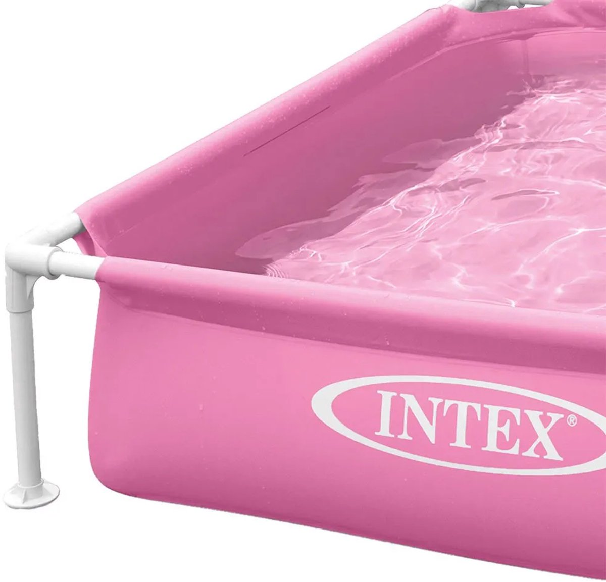 Intex Mini Frame Pool - Opzetzwembad - 122 x 122 x 30 cm - Roze — afbeelding 9
