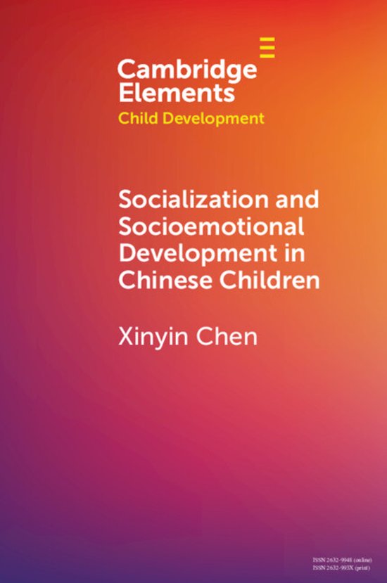 Elements in Child Development- Socialization and Socioemotio ... - cover