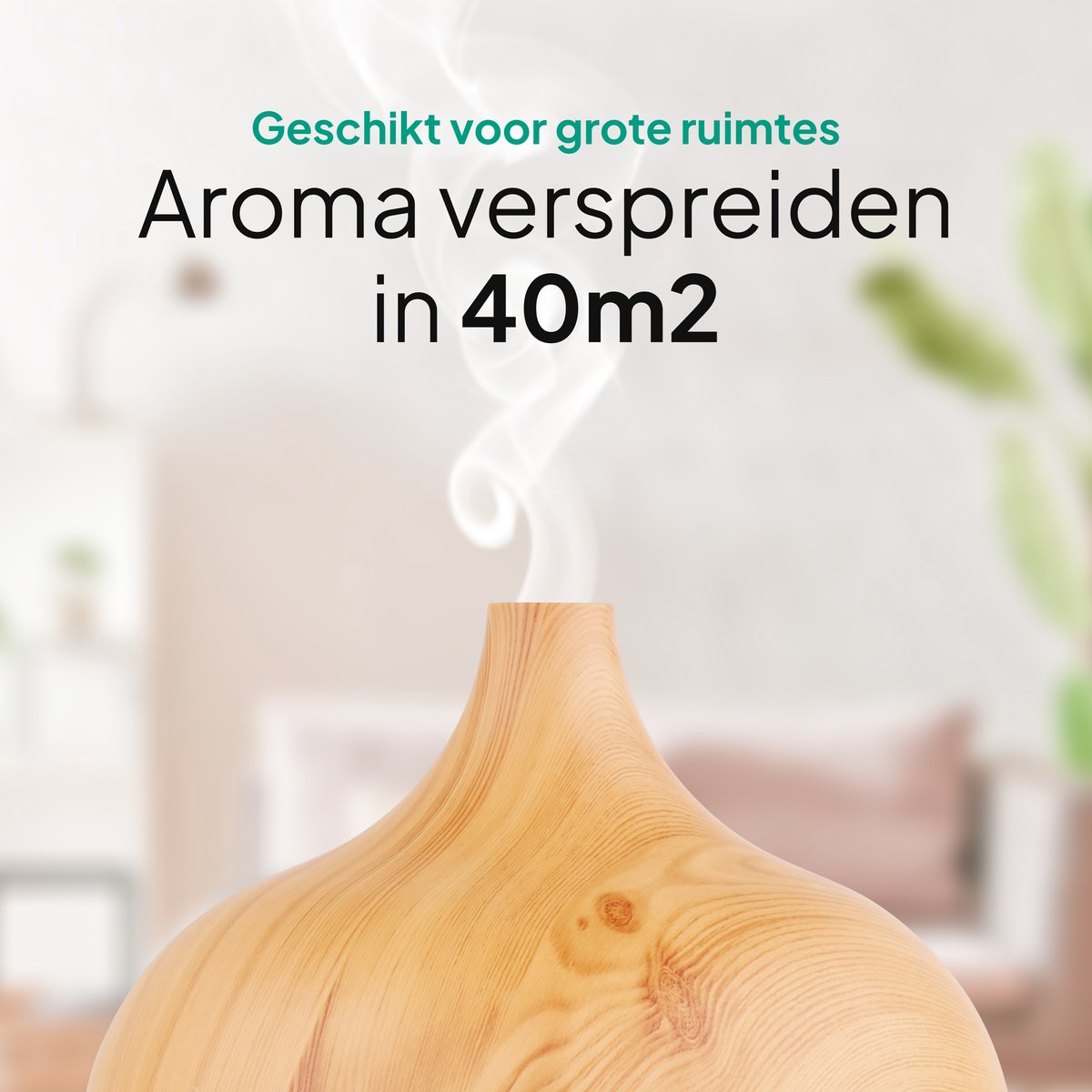 WD & CD Aromaverstuiver, 300 ml, luchtbevochtiger, ultrasone