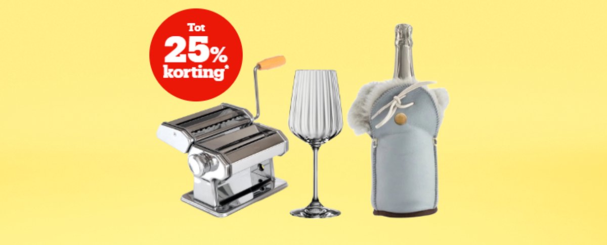 Tot 25% korting*