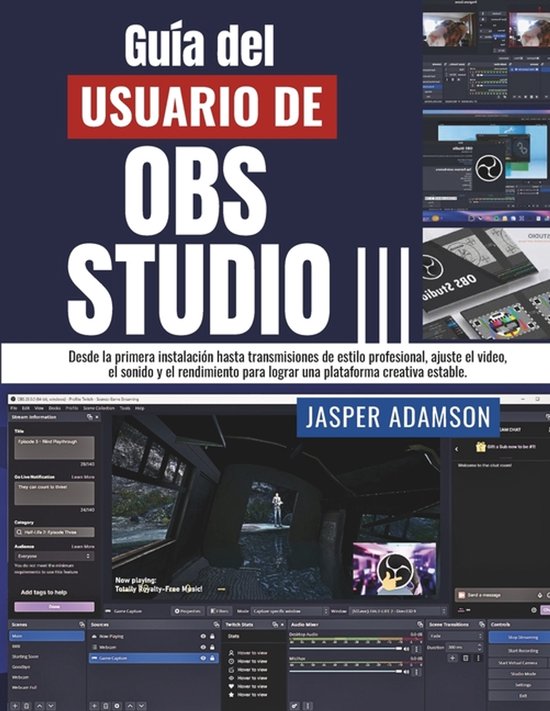 Guía del usuario de OBS Studio - cover