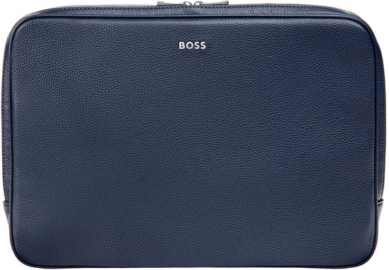 Porte-ordinateur Classic Grained Navy