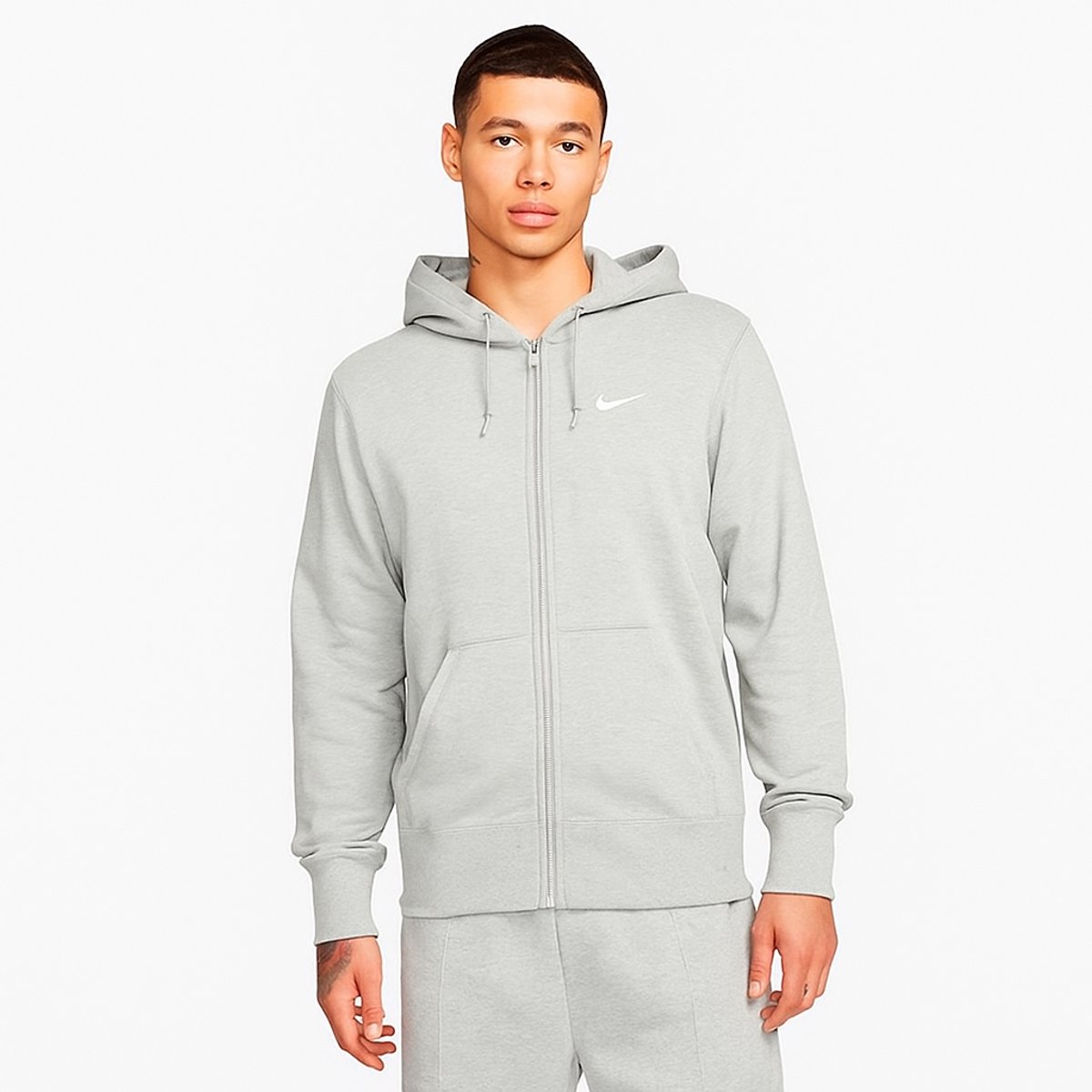 Nike Vest Heren Rits Grijs