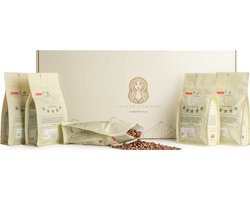 Coffee Goddess Variety Pack – 5 × 250 g Koffiebonen Set – 100% Arabica Blend, Diverse Roast Levels – Espresso & Filter – Cadeau & Proefpakket
