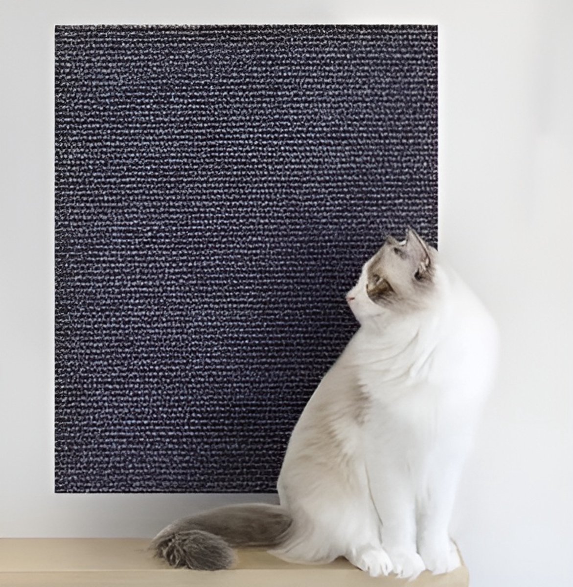 katten krabmat - Bescherming van meubels - Voor banken en stoelen - Krabbescherming 40x100cm donkergrijs