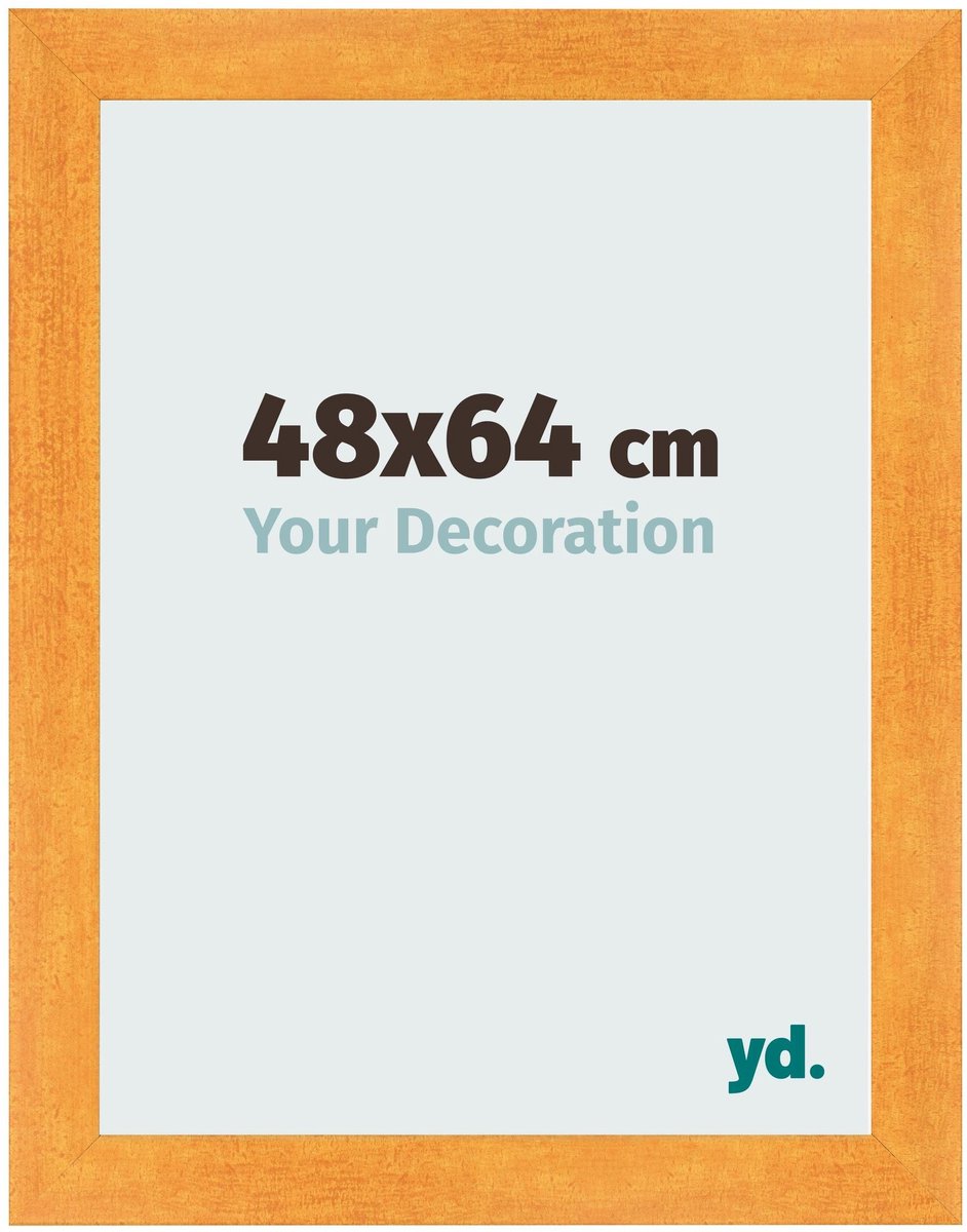 yd. Your Decoration - Fotolijst 48x64 cm - MDF - Oranje - Pisa