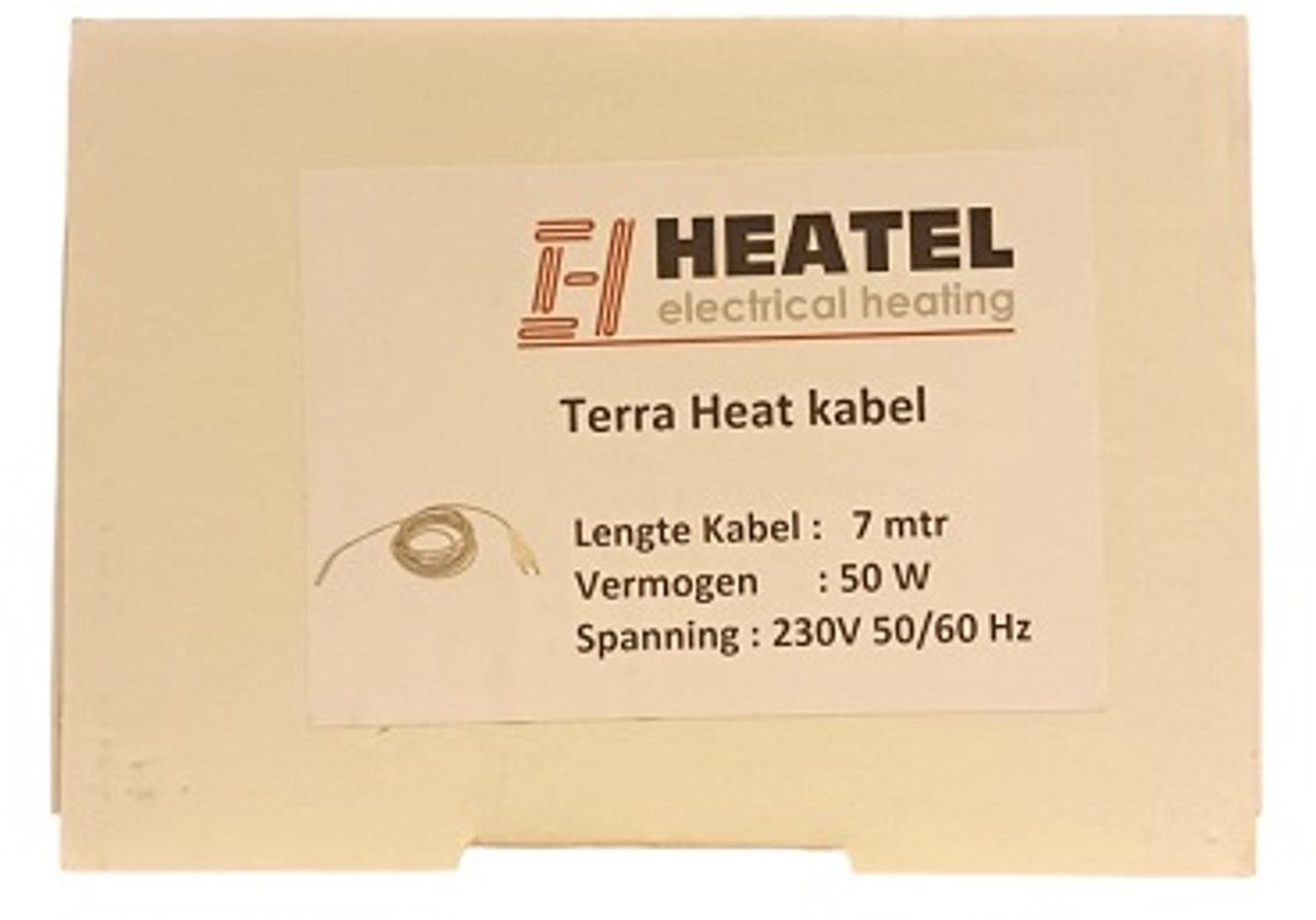 Heatel Warmtekabel 7 Meter