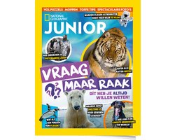 foto van National Geographic Junior - Vraag Maar Raak - Winterboek 2025 voor kinderen