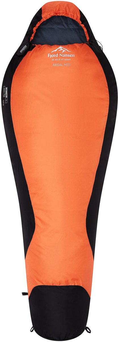 Fjord Nansen Ardal XL Slaapzak - Comfort 14°C, Lichtgewicht 800g