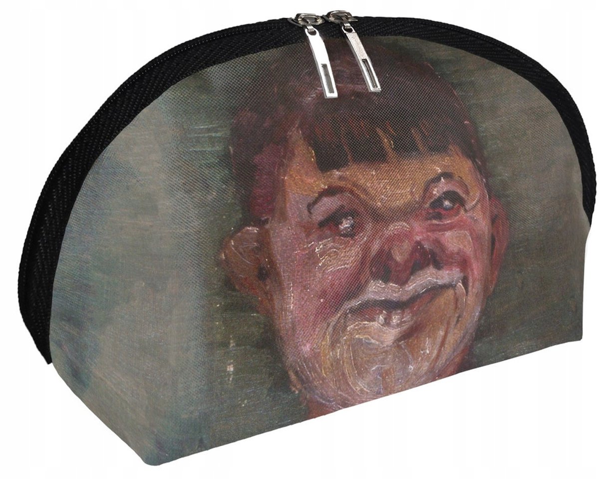 Portret Witkacy Kosmetiek Tas - Uniek Cadeau, Waterdicht Polyester