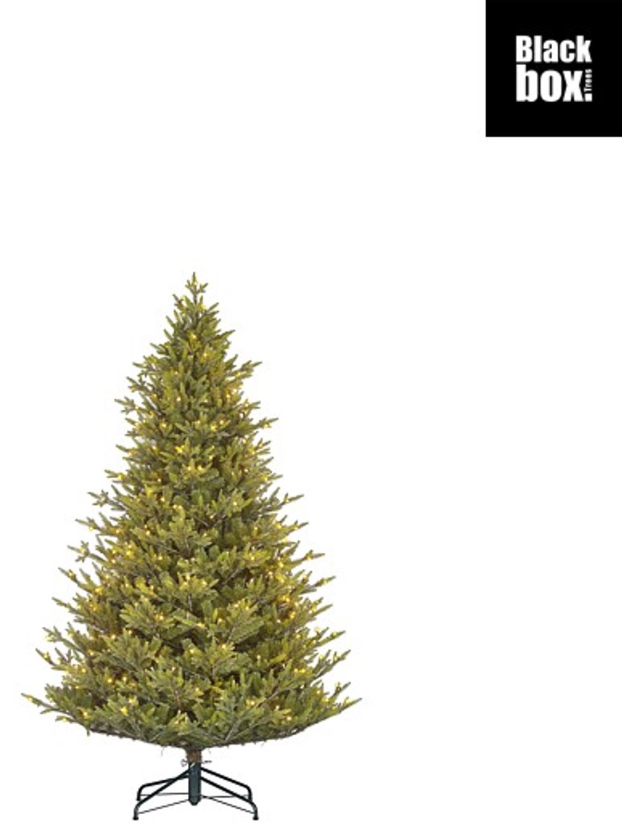 Black box x-mas tree led green 220L TIPS 1687 with timer & dimmer - h155xd109cm