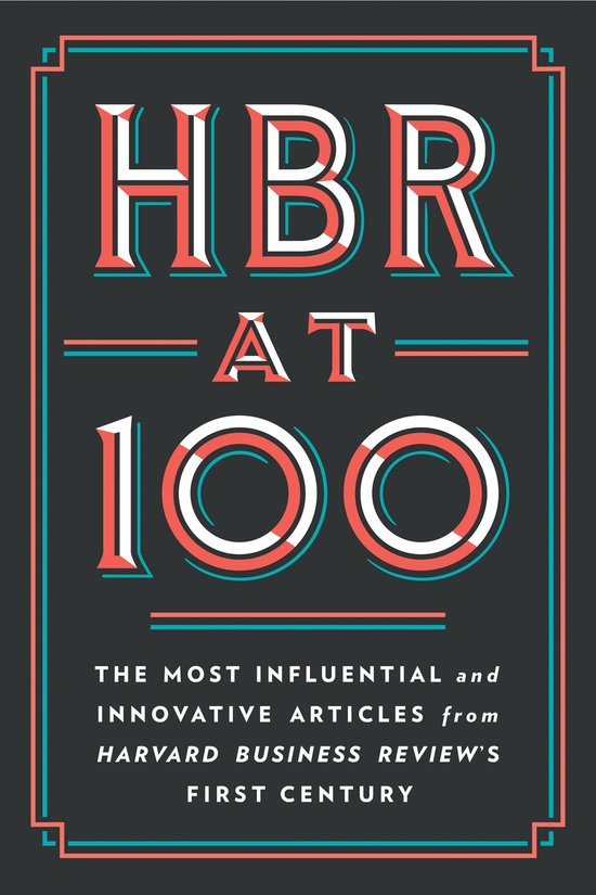 HBR at 100 - cover